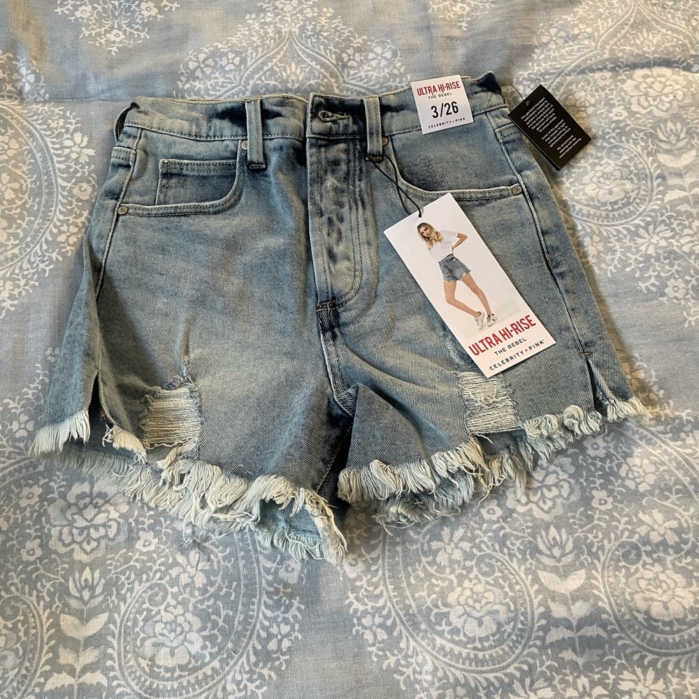High waisted shorts